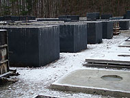 Plac produkacja szamb betonowych Krosno