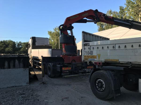Transport HDS szamb betonowych w Krośnie - szybka i bezpieczna dostawa